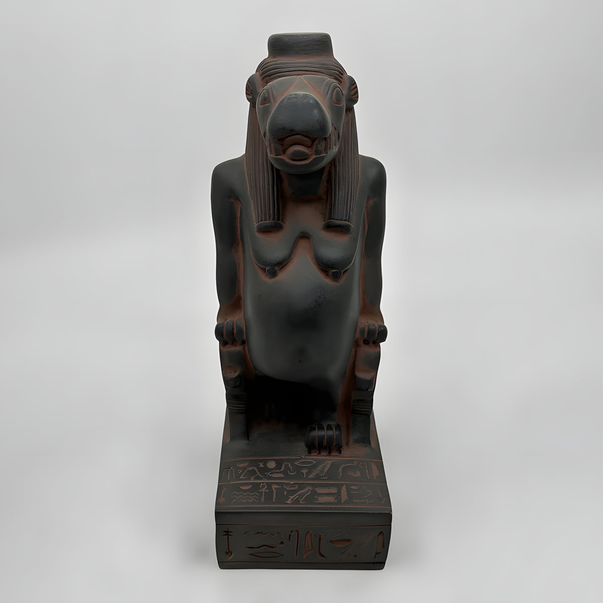 Front view of Taweret statue museum reproduction