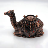 Front view of camel coin bank museum reproduction