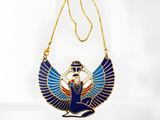 Goddess Nut sky pendant, handmade Egyptian jewelry