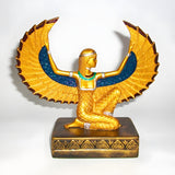 Isis statue displayed on shelf