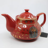Side view of Bastet teapot