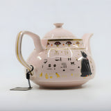 Side view of Bastet teapot style 2