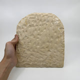 Close-up detail of the Khonsu carving on this museum reproduction stele