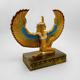 Ma'at statue museum reproduction, back view