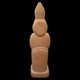 Back view of the handmade sandstone ushabti statue museum reproduction