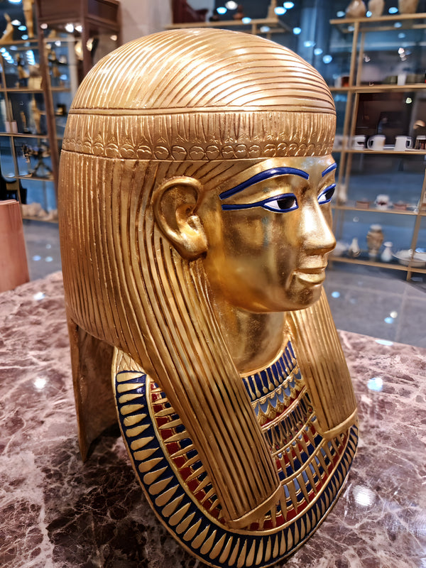 Close-up of Princess Thuya mask replica facial detail