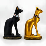Bastet cat statue museum reproduction, displayed as home decor