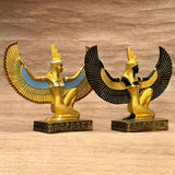 Golden Isis statue, museum reproduction, detail view