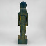 Handcrafted Sekhmet statue museum reproduction, side view