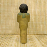 Egyptian Isis goddess statue, museum reproduction — full statue displayed