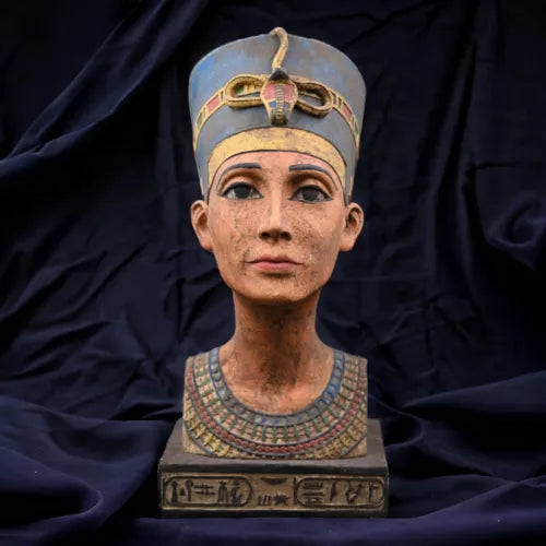 Authentic Queen Nefertiti Statue Replica - Ancient Egyptian Antiques