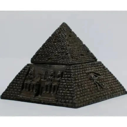 Ancient Egyptian pyramid as a jewelry box with beautiful decoration