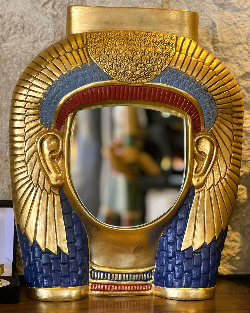 Wall Hanging Mirror, Stunning Face of Princess Merit-Amun Design