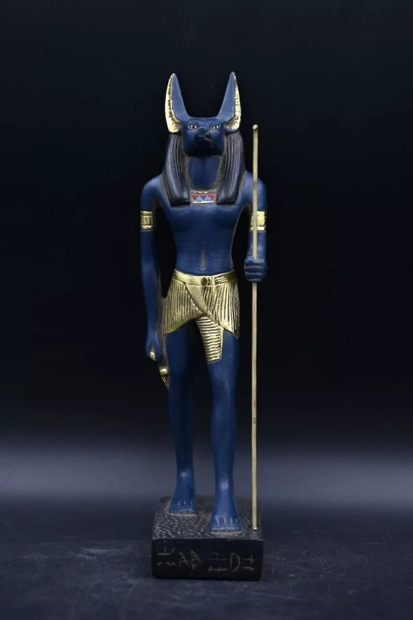 Authentic Anubis God Statue - Antique Pharaonic Artifact