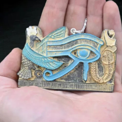 Ancient Egyptian Eye of Horus - Handcrafted Authentic Replica