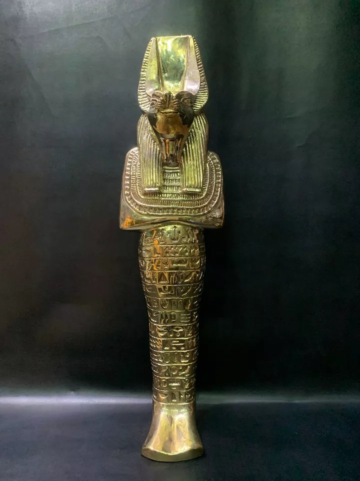 Amazing Anubis Jackal God of Afterlife & mummification standing