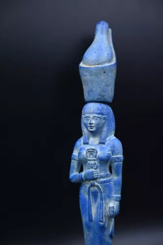 Exquisite Vintage Nut Statue - Egyptian Goddess of the Sky