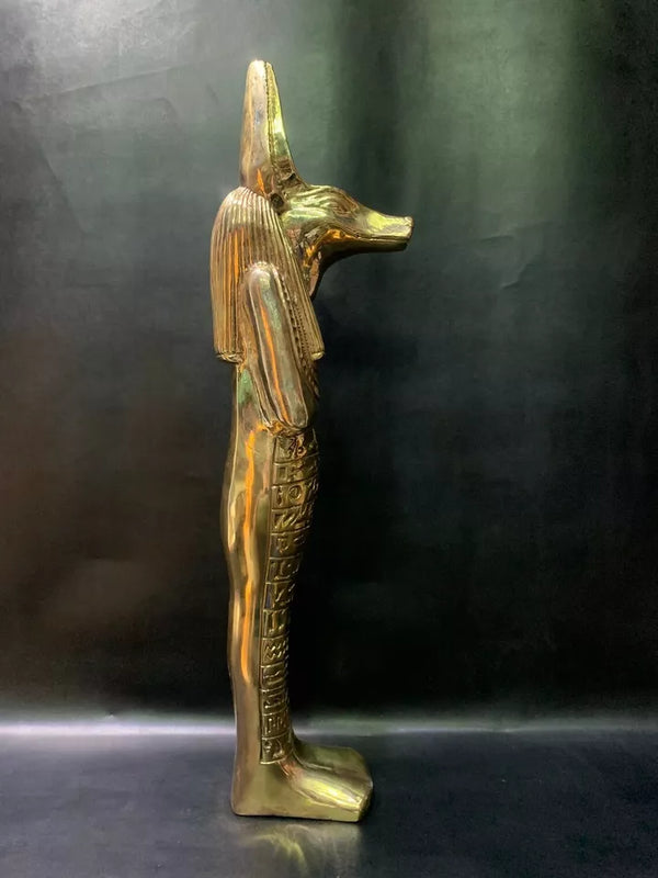 Amazing Anubis Jackal God of Afterlife & mummification standing