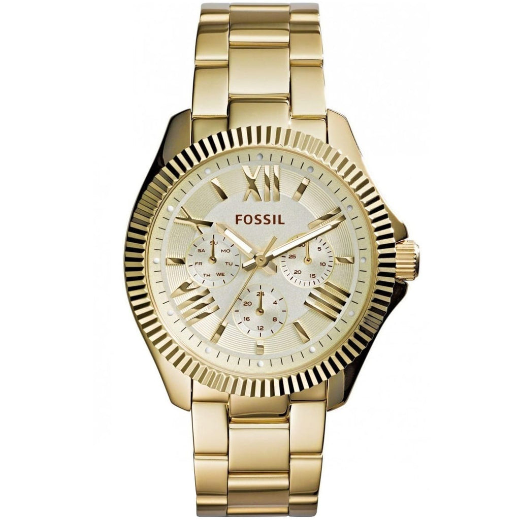 Fossil Cecile AM4570 Women's Watch – Gold Stainless Steel Bracelet