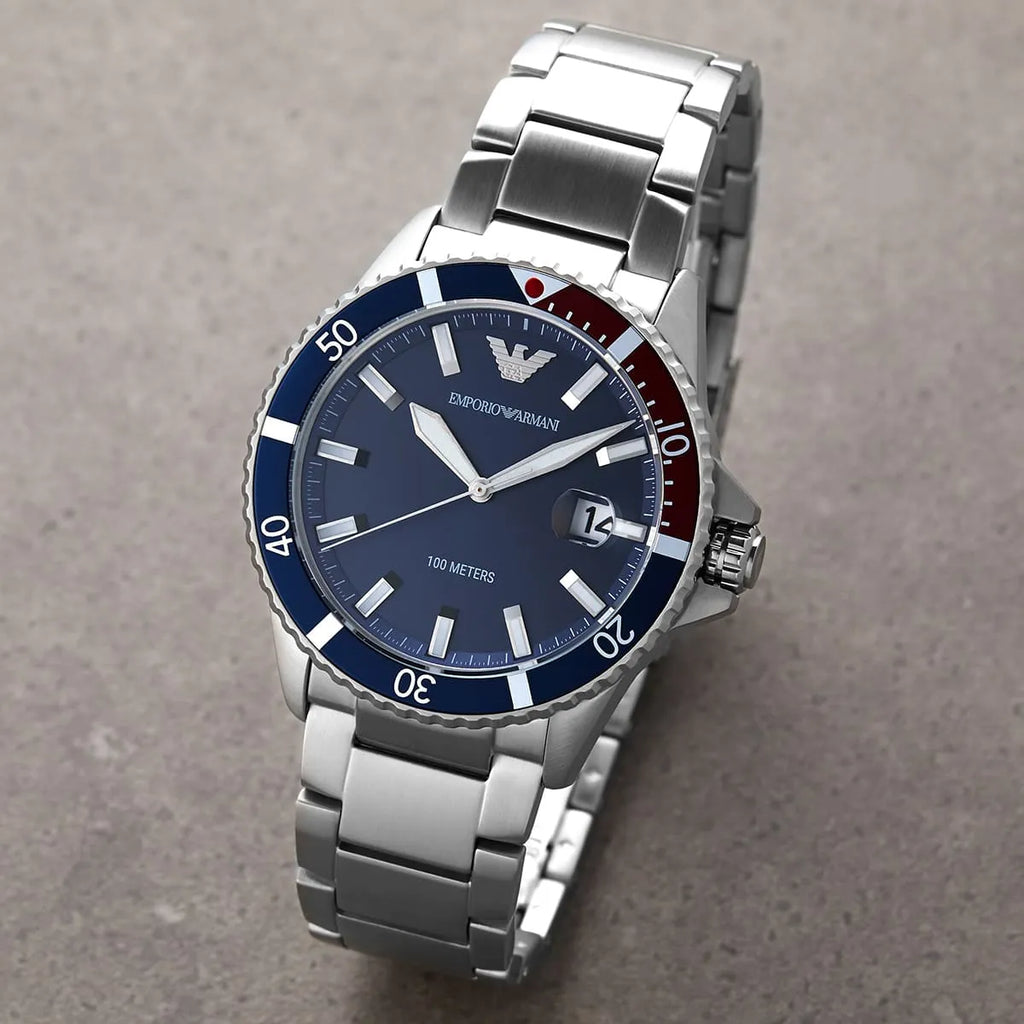 Emporio Armani AR11339 - Stainless Steel Chronograph Watch  display picture 1