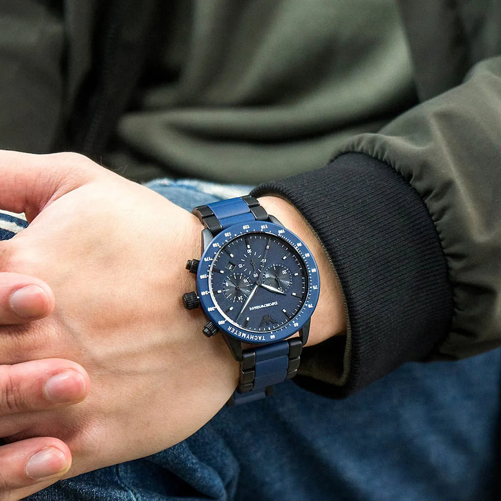AR70001 Men's Watch Emporio Armani Stainless Steel Chronograph