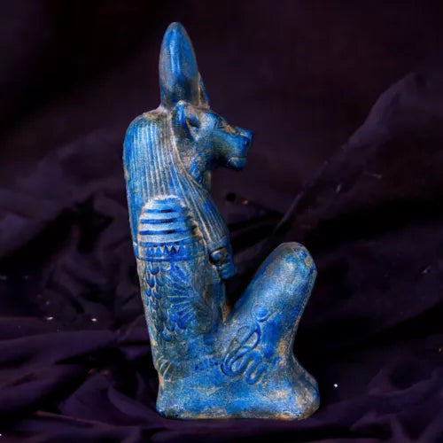 Handcrafted Sobek-Sekhmet-Thoth-Hathor Statue - Exquisite Egyptian Artifact