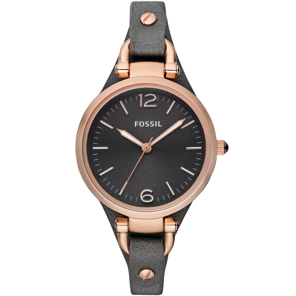 Fossil Georgia ES3077 Women's Watch - Gray Dial and Matching Strap
