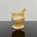 Handmade Egyptian Mixing Bowl - Sacred Vessel for Ancient Recipes