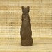 Bastet Cat Statue - 80-Year-Old Egyptian Mummified Goddess Figurine
