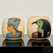 Handcrafted Alabaster Vases - Sacred Thoth and Userkaf Altar Vases