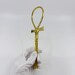 Authentic Golden Ankh of Maat - Egyptian Cross Pendant for Ancient Wisdom