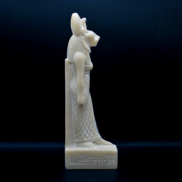 Sekhmet Warrior Goddess Statue – Handmade Egyptian Art for Protection