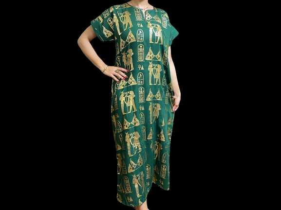 Emerald Goddess Egyptian Kaftan Sacred Hieroglyphic Boho Maxi Dress Wanna Stuff Emerald Goddess Egyptian Kaftan Sacred Hieroglyphic Boho Maxi Dress Wanna Stuff