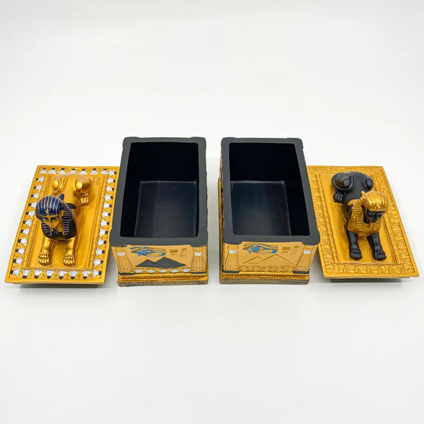 Handmade Jewelry Box – Exquisite Sphinx and Eye of Horus Design