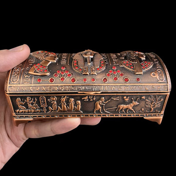 Handmade Egyptian Jewelry Box – Queens of Egypt Trinket Box