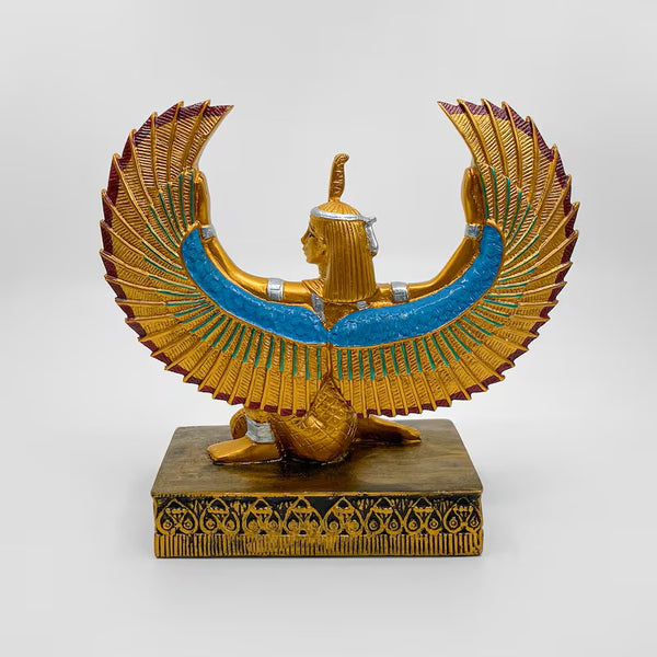 Handcrafted Ma'at Statue - Egyptian Goddess of Truth and Justice