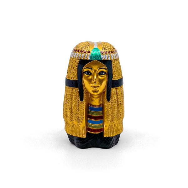 Handcrafted Cleopatra Bust Figurine - Egyptian Queen Collectible