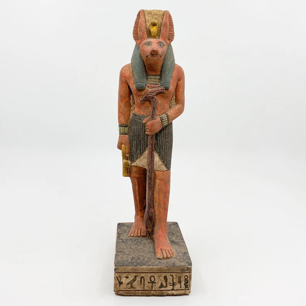 Handmade Anubis Statue – Egyptian God of Afterlife Protection