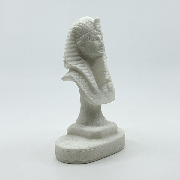 Hand-Carved Tutankhamun Bust Statue - Ancient Egyptian artifacts