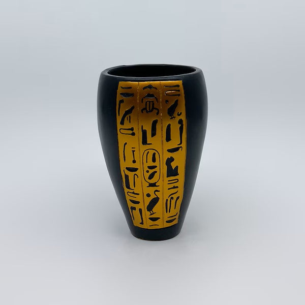 Handcrafted Canopic Jar Set - Authentic Egyptian Canopic Jars