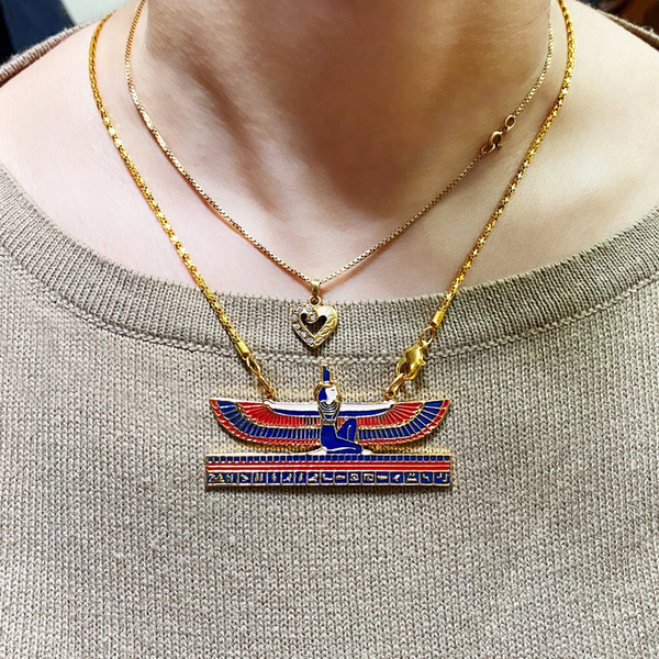 Egyptian Goddess Amulet for Protection and Divine Feminine Power