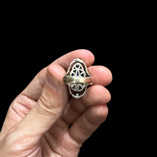 Handmade Egyptian Sterling Silver Rings for Scarab and Eye of Horus