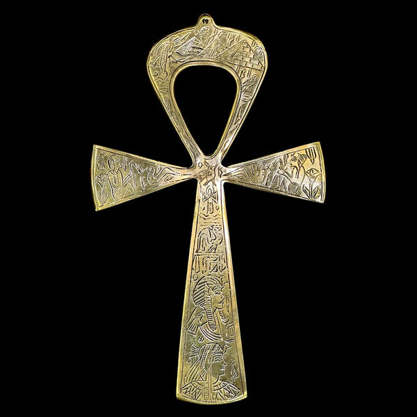 Authentic Egyptian Healing Ankh – Handmade Pure Brass Key of Life