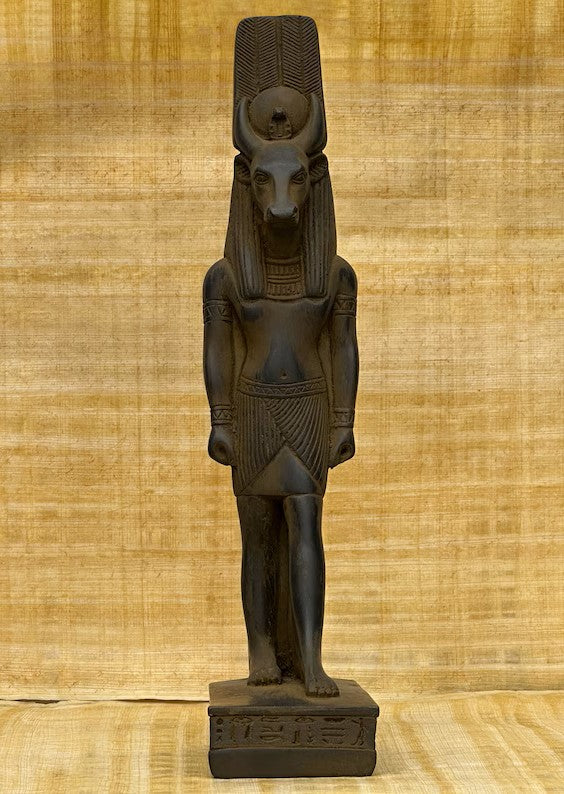 RARE ANCIENT EGYPTIAN STATUE of GOD MONTU - Lord of Medamud