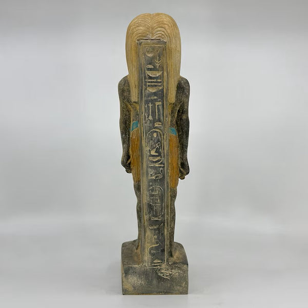 RARE Ancient Egyptian God Sobek Statue – Crocodile-Headed Deity