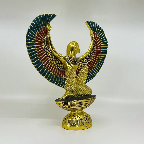 Handmade Isis Statue - Ancient Egyptian Goddess of Magic and Healing