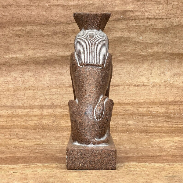 Rare Granite Egyptian Statue of God Set – Handcrafted Sculpture