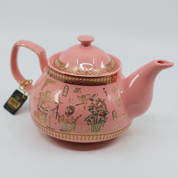 Handmade Egyptian Twin Flames Teapot - Sacred Love Ceramic Teapot