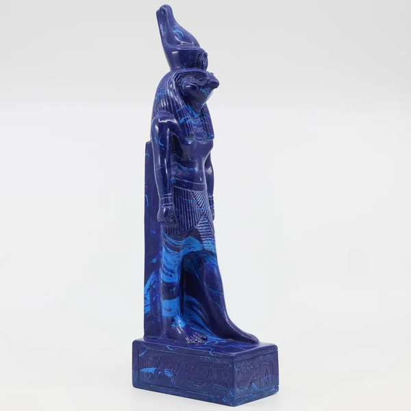 Egyptian Horus Falcon God Statue - Ancient Egyptian Protection Amulet