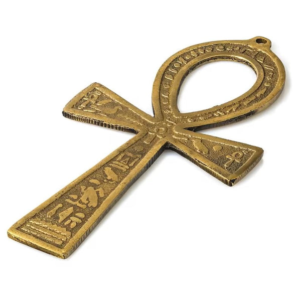 Handmade Brass Ankh for Healing, Meditation and Spiritual Awakening